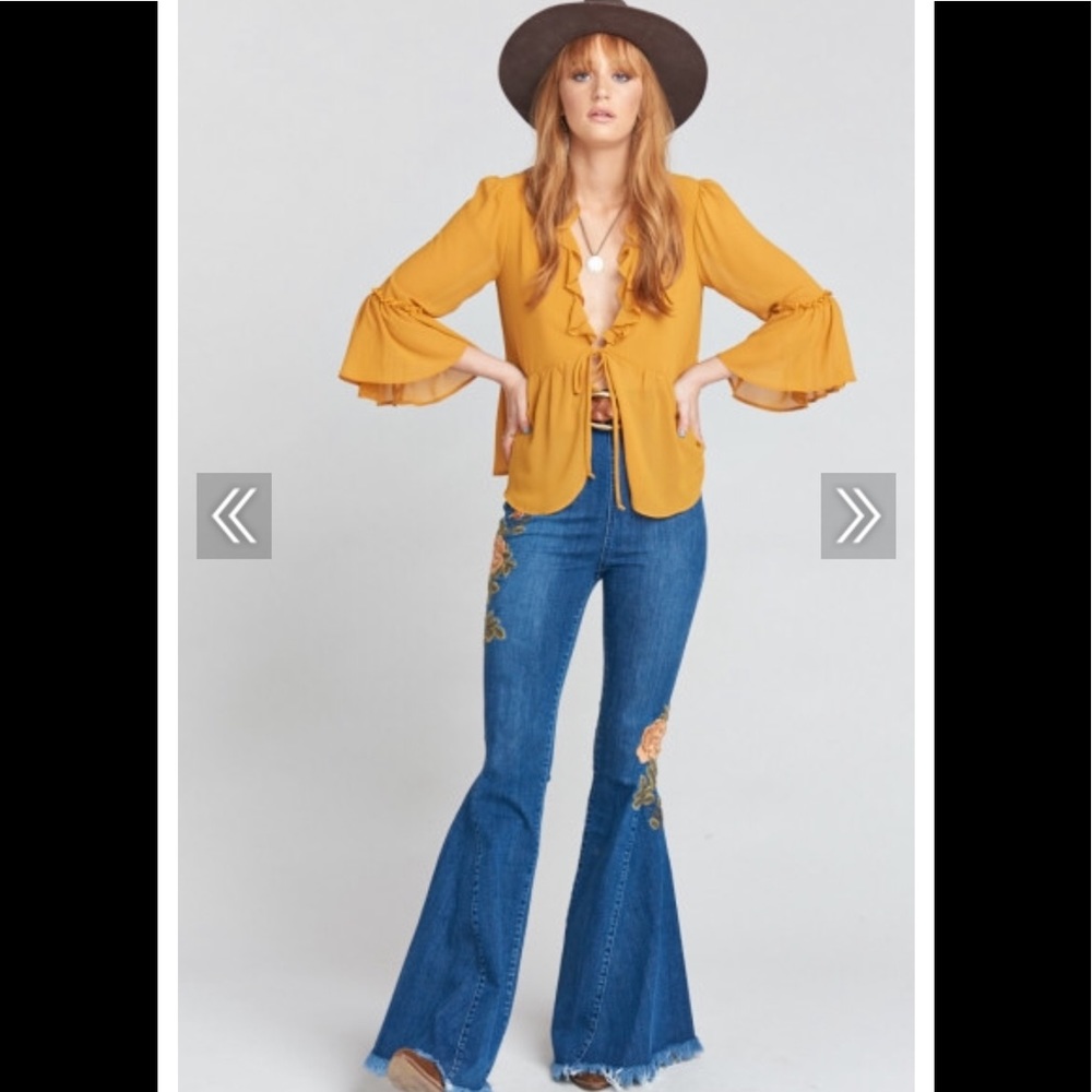Tie front “Haley Top”